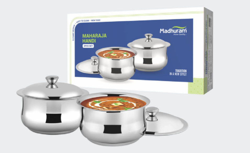 Maharaja Handi 2pcs set