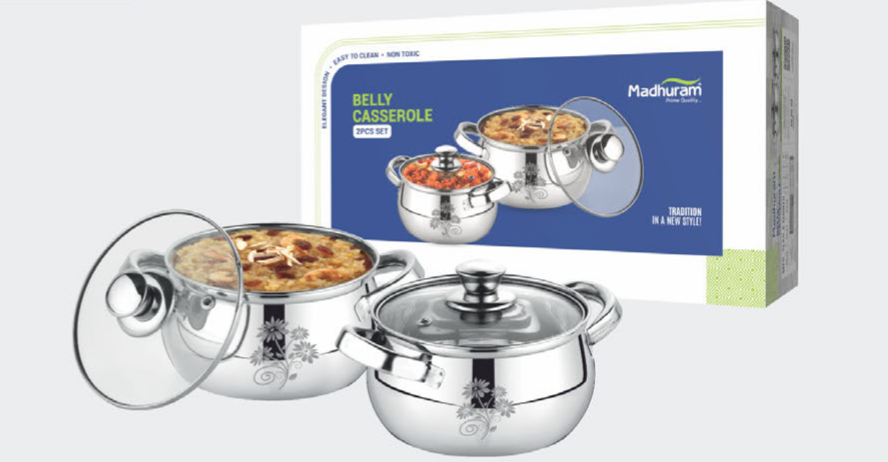 Belly Casserole 2pcs set