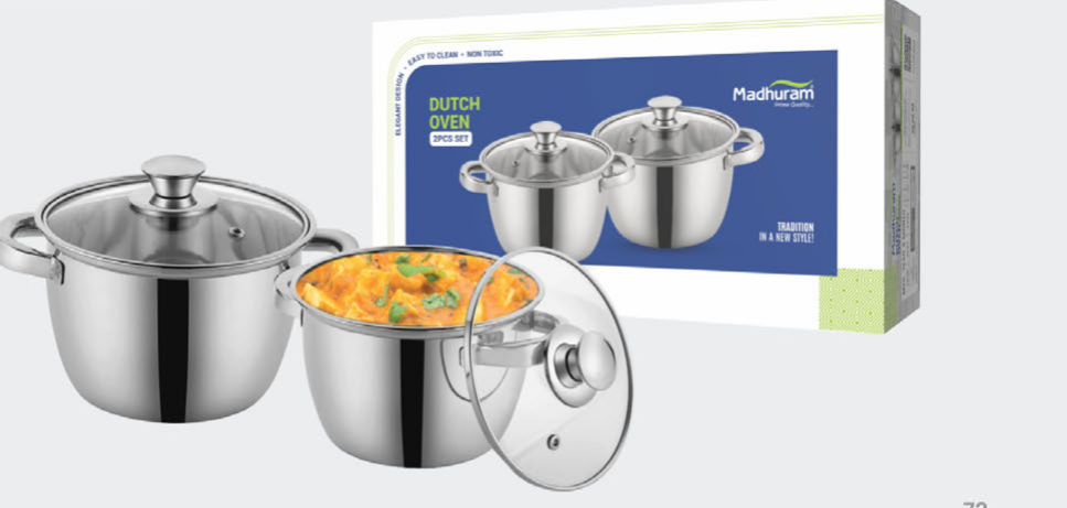 Dutch oven 2pcs set
