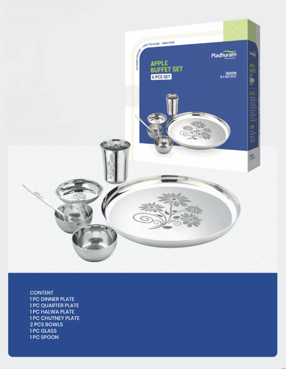 Apple buffet set
