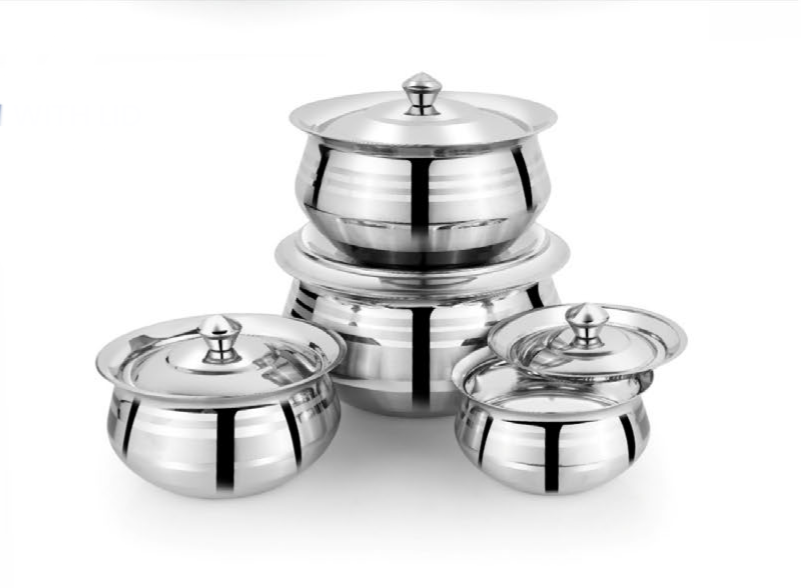 Silver touch handi with lid
