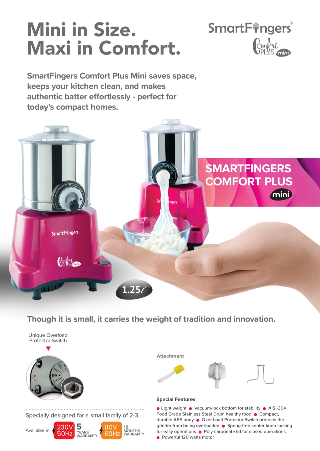 Smart fingers comfort plus mini