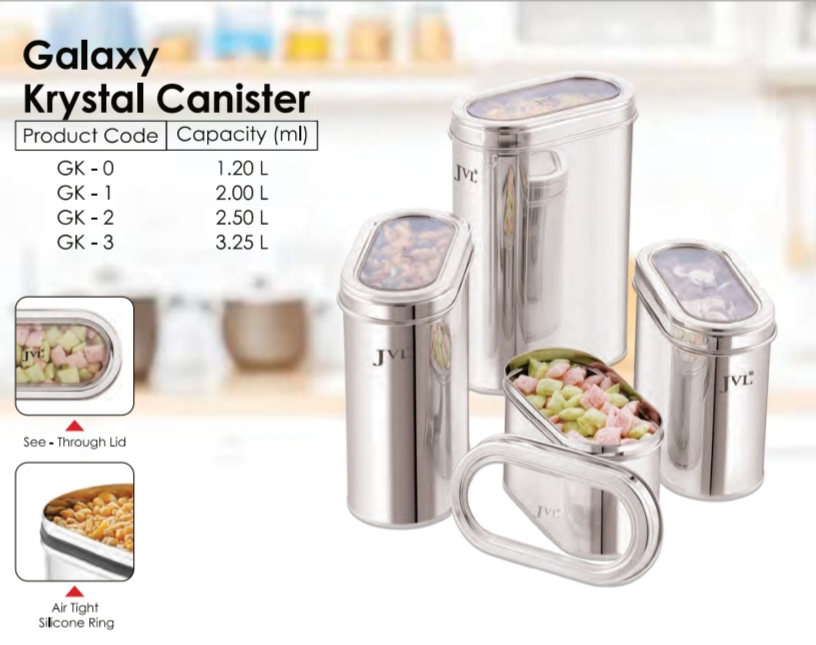 Galaxy krystal canister