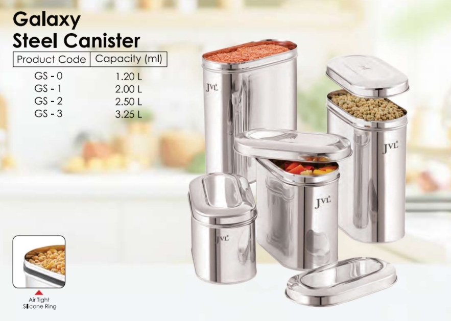Galaxy steel canister