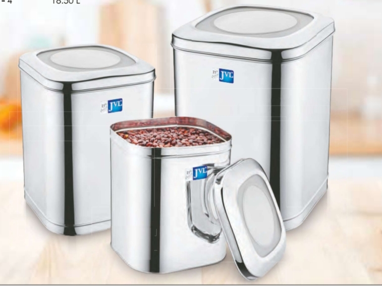 Square tin