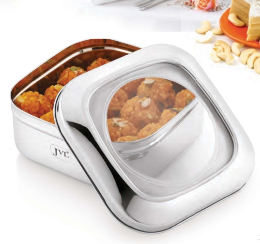 Square costa tin