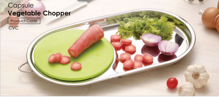 Capsule vegetable chopper