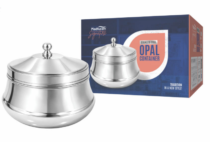 Opal container steel lid size 3