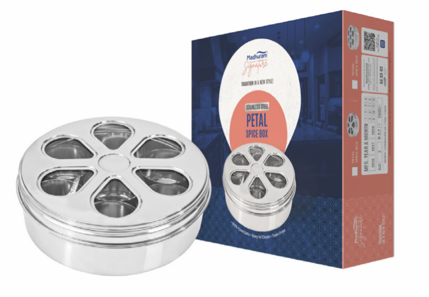 Petal spice box