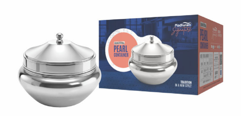 Pearl container steel lid size 1