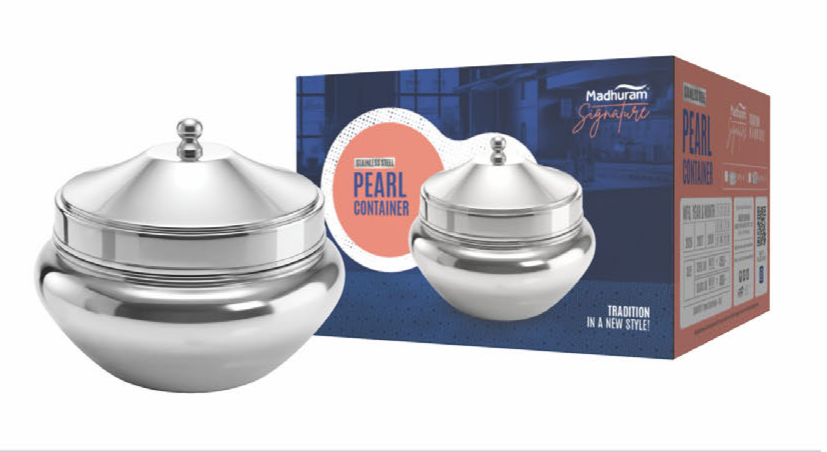 Pearl container steel lid size 2