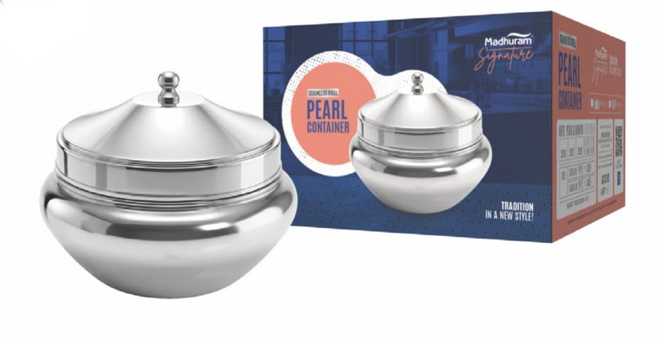 Pearl container steel lid size 3