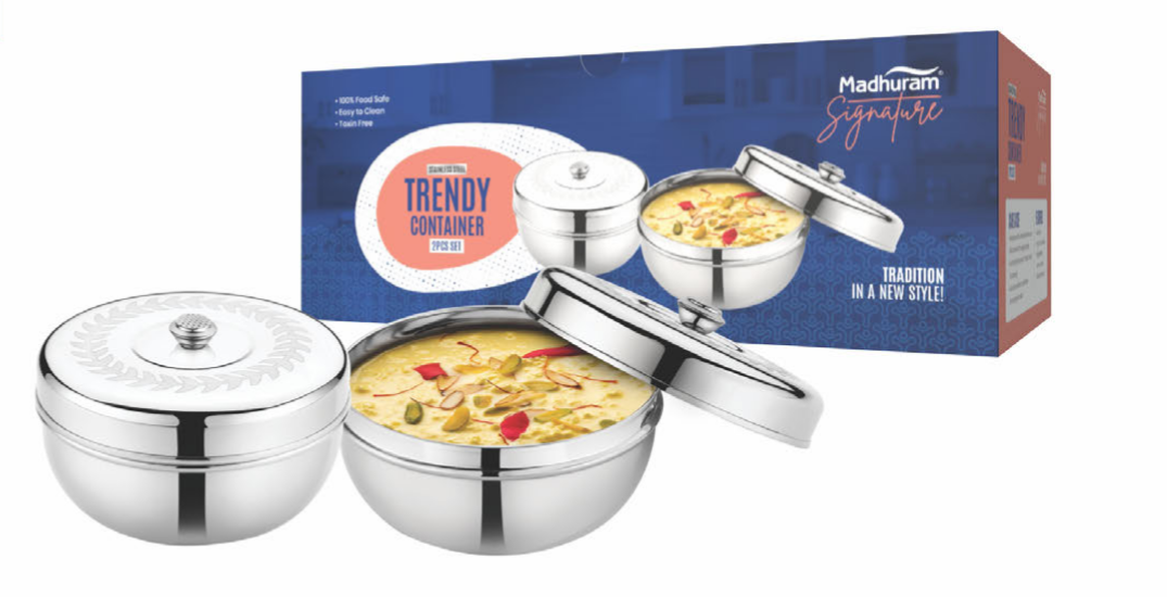 Trendy container 2pcs set