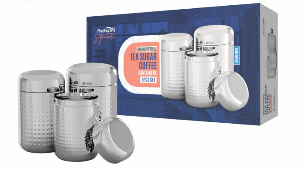 Tea sugar coffee 3pcs Regular container