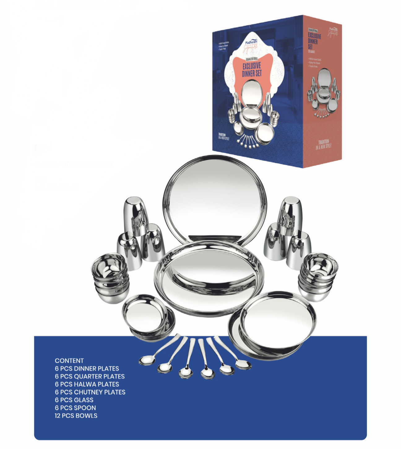 Exclusive dinner set