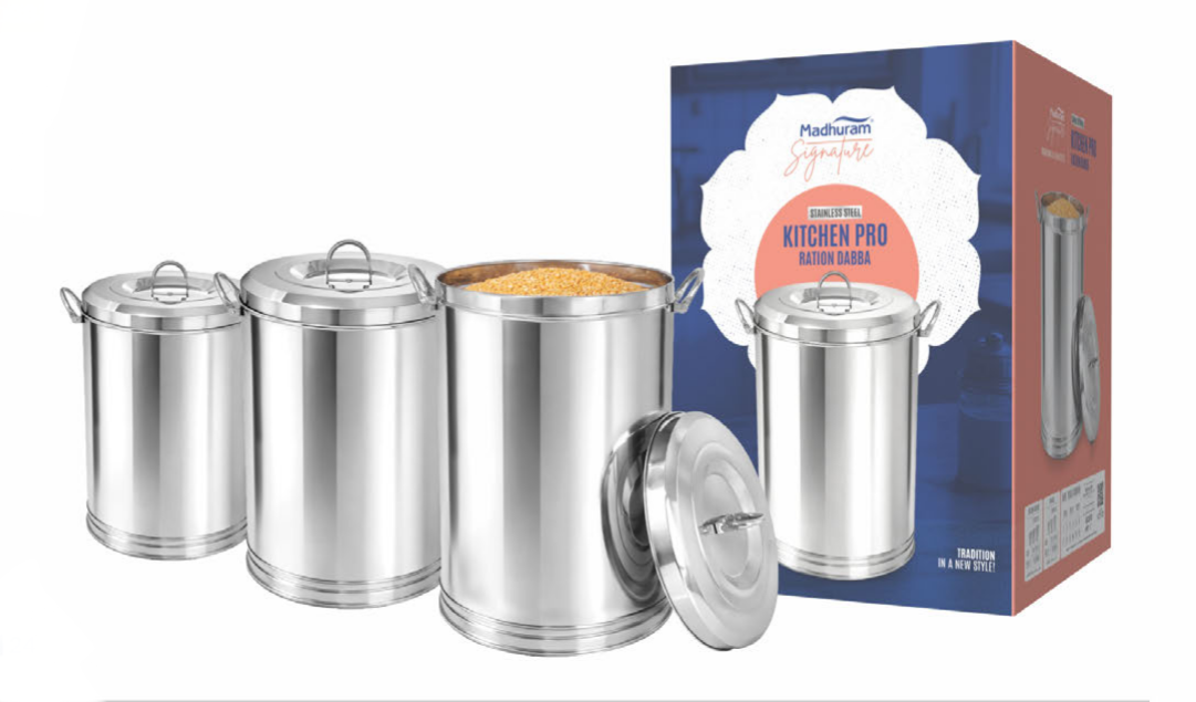 Kitchen pro Ration dabba 3pcs set