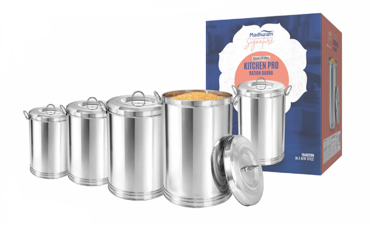 Kitchen pro Ration dabba 4pcs set