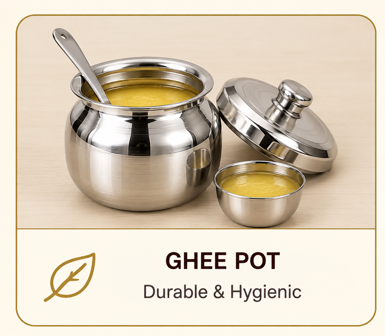 Ghee pot