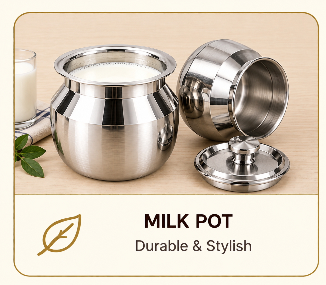 Milk pot